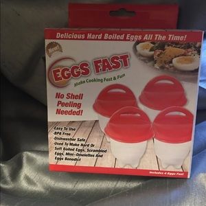 Egg fast egg cups